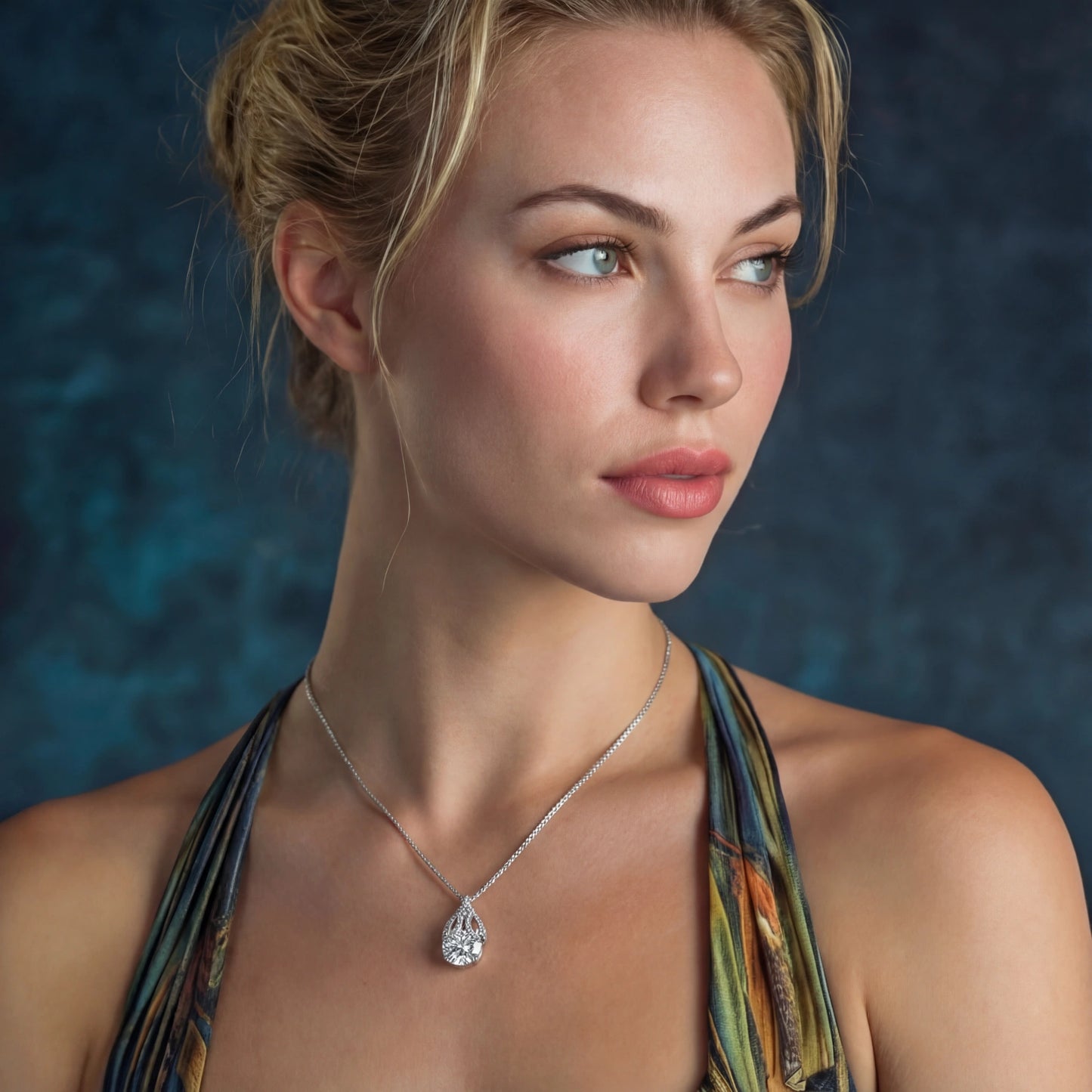 Teardrop Brilliance Necklace | Fayvora