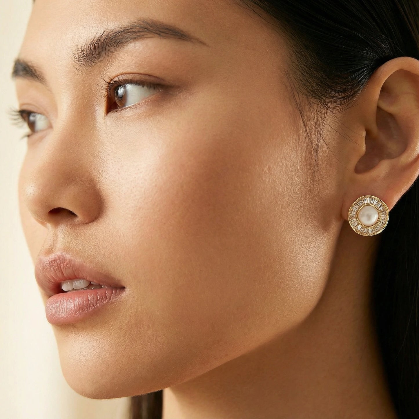 Sunburst Pearl Studs | Fayvora