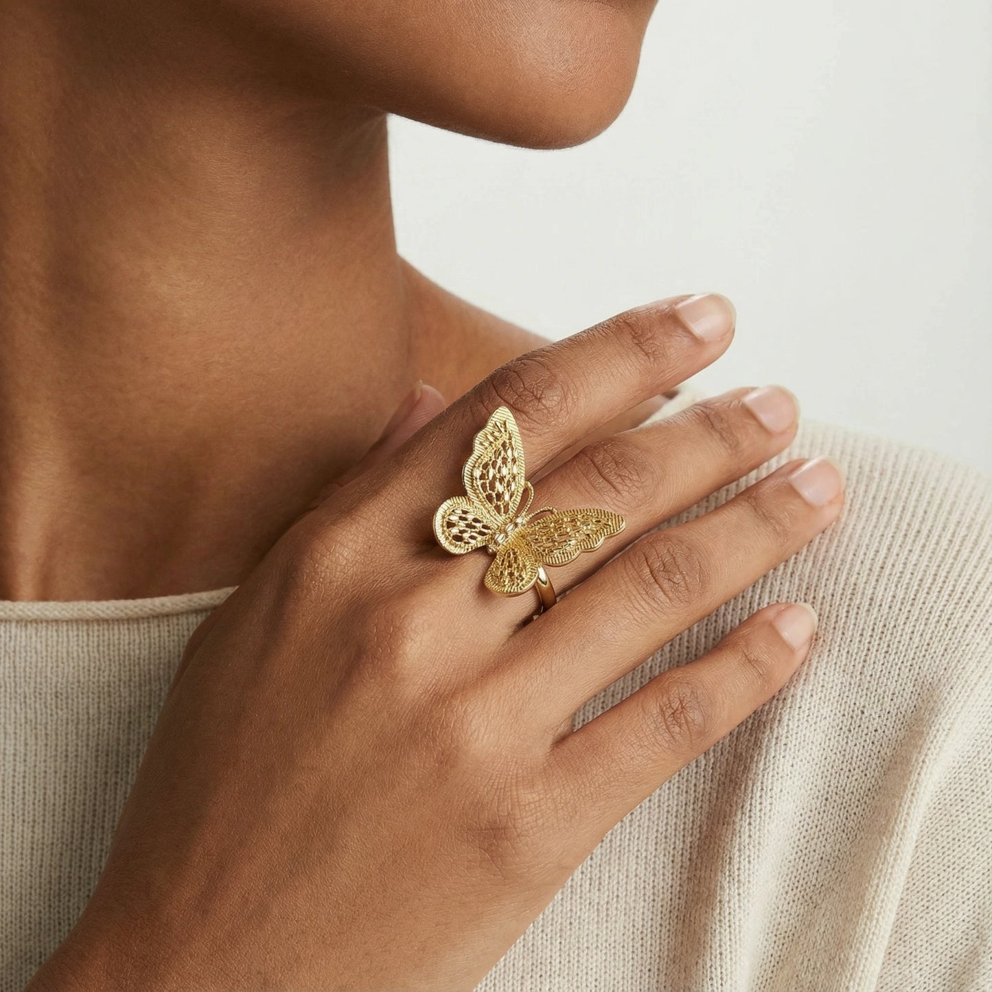 Butterfly Dreams Ring | Fayvora