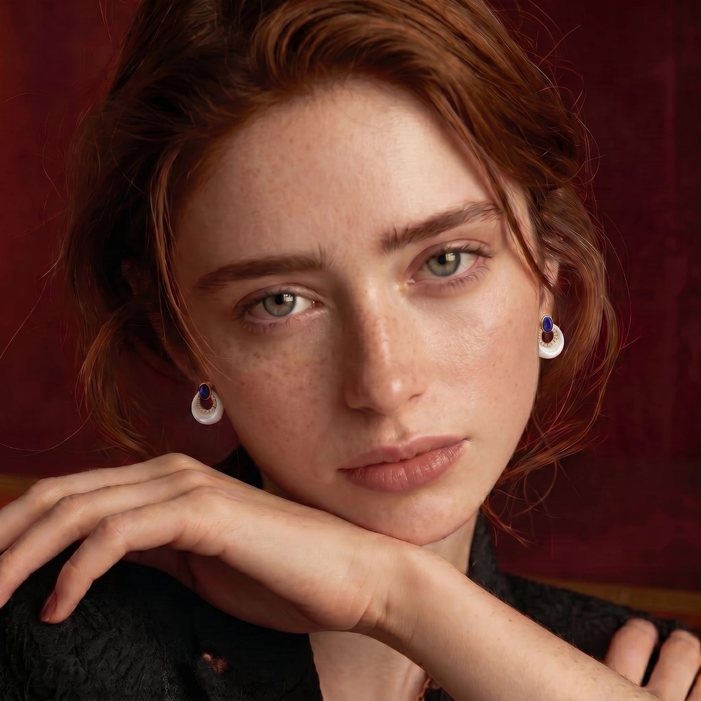 Celestial Teardrop Earrings | Fayvora