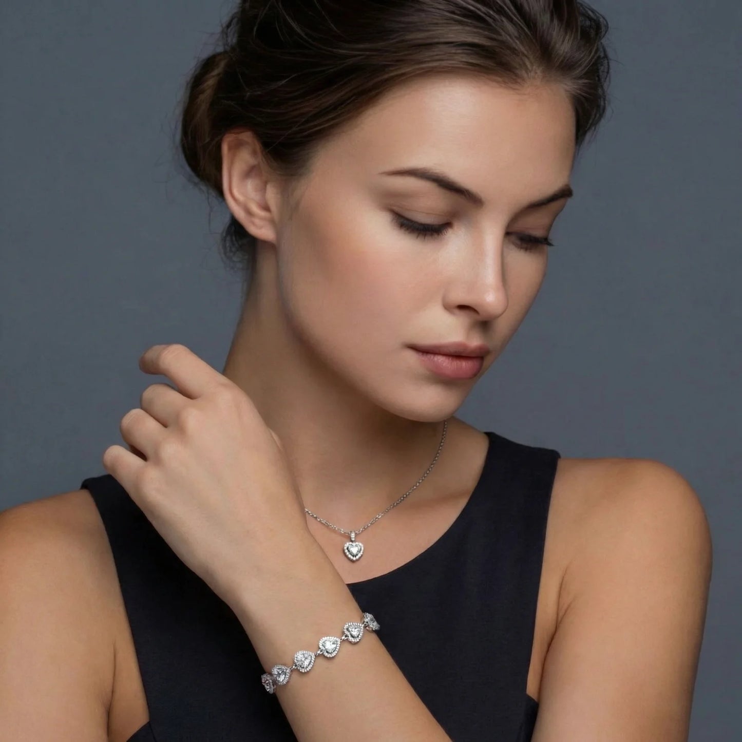 Heart Symphony Moissanite Set | Fayvora